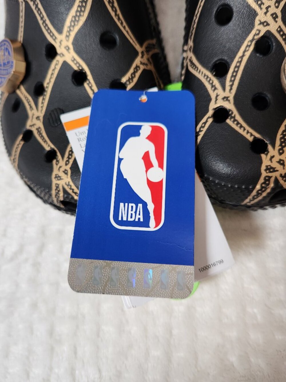CROCS - NBA CLASSIC CLOG Unisex - Youth Boy's 3 / Girl's 5 - NEW NIB - Picture 7 of 9